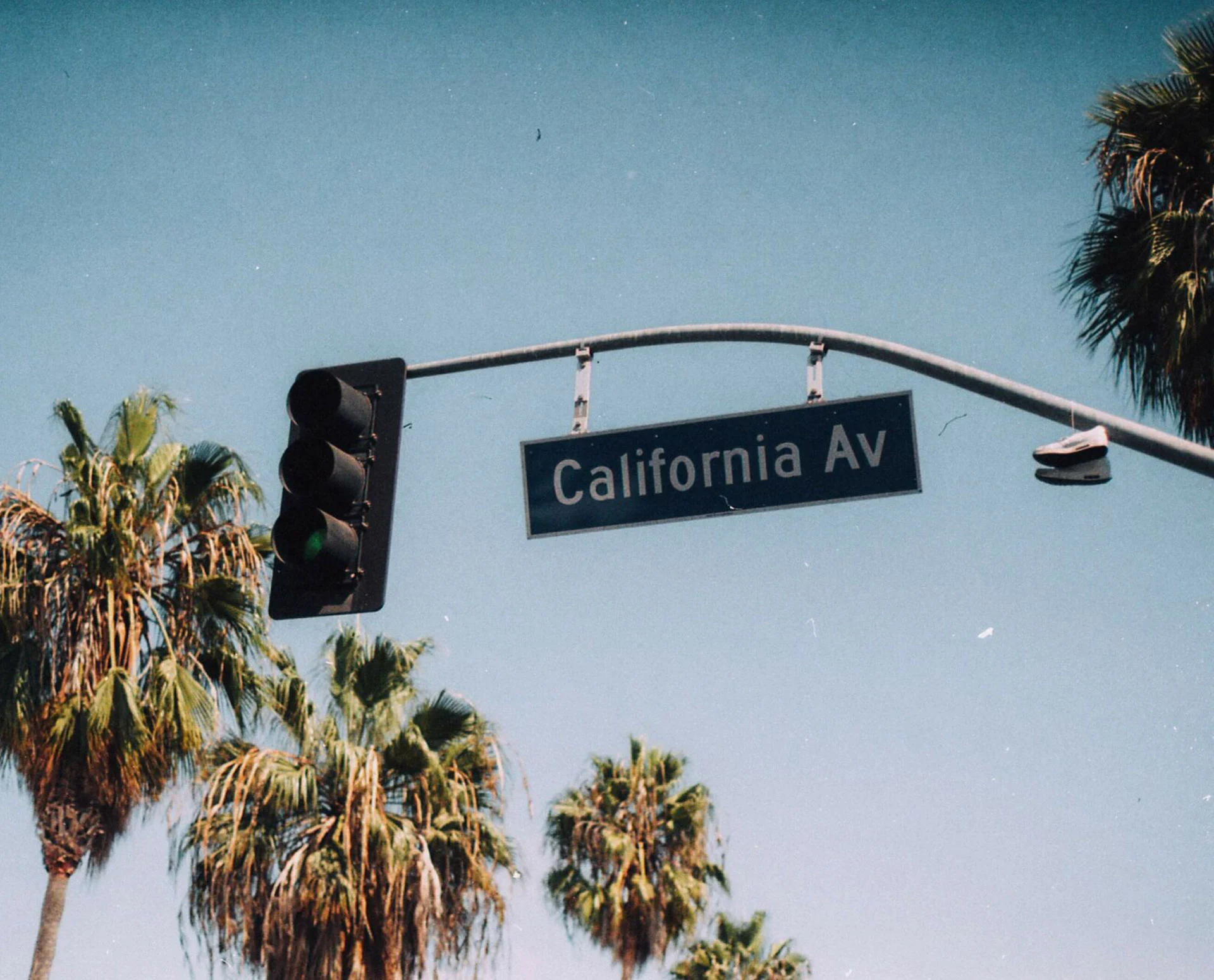 California Street Sign