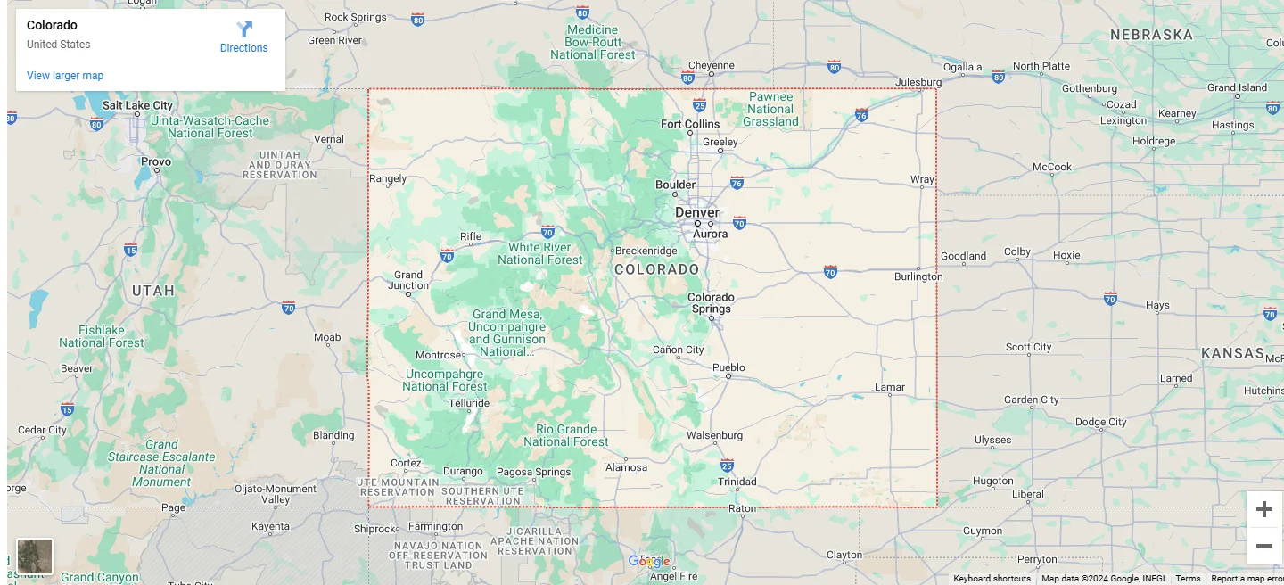 Colorado Map