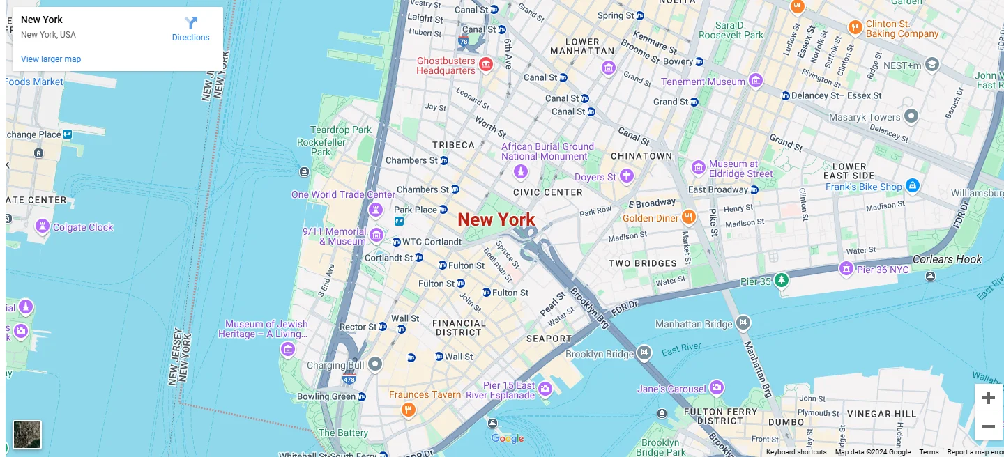 New York Map