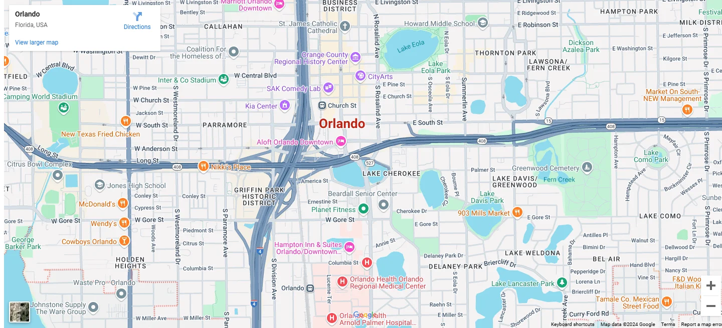 Orlando Map