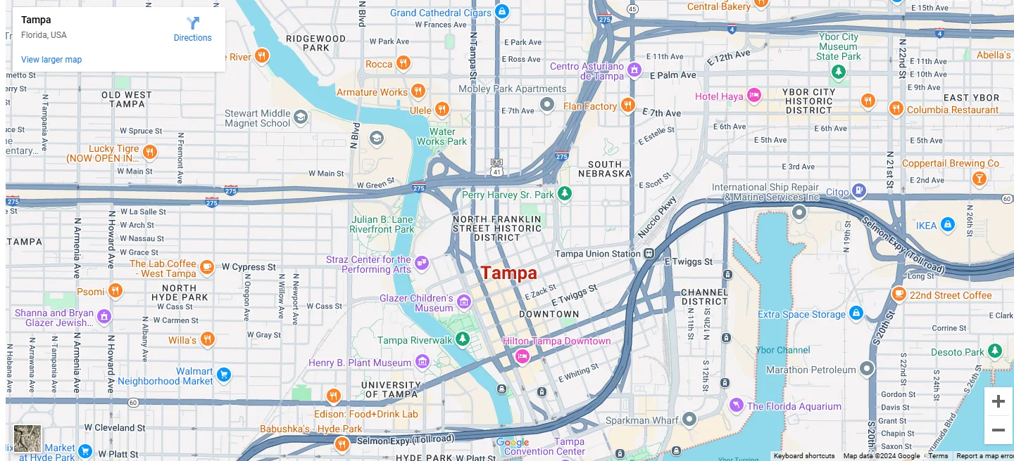 Tampa Map