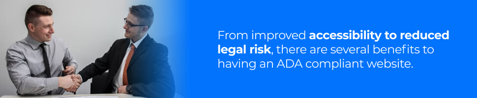 accessibility to reduced legal risk