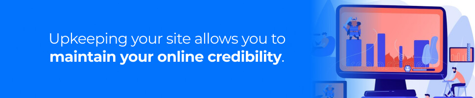 5.Maintains Online Credibility